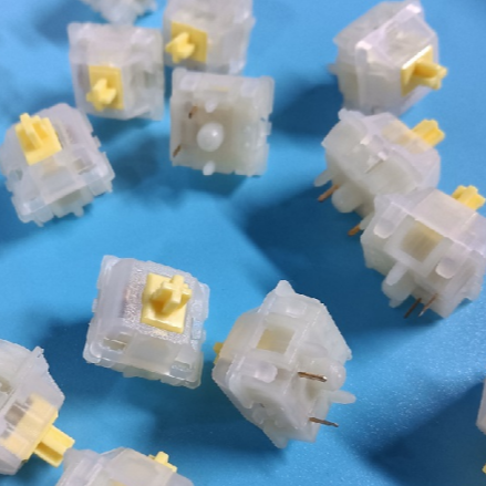 GATERON Milky Yellow Pro 스위치 세트 저렴한 스위치 세트