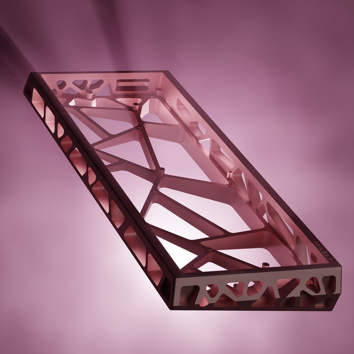 GATERON Sakura Limited Edition Aluminum Keyboard Case