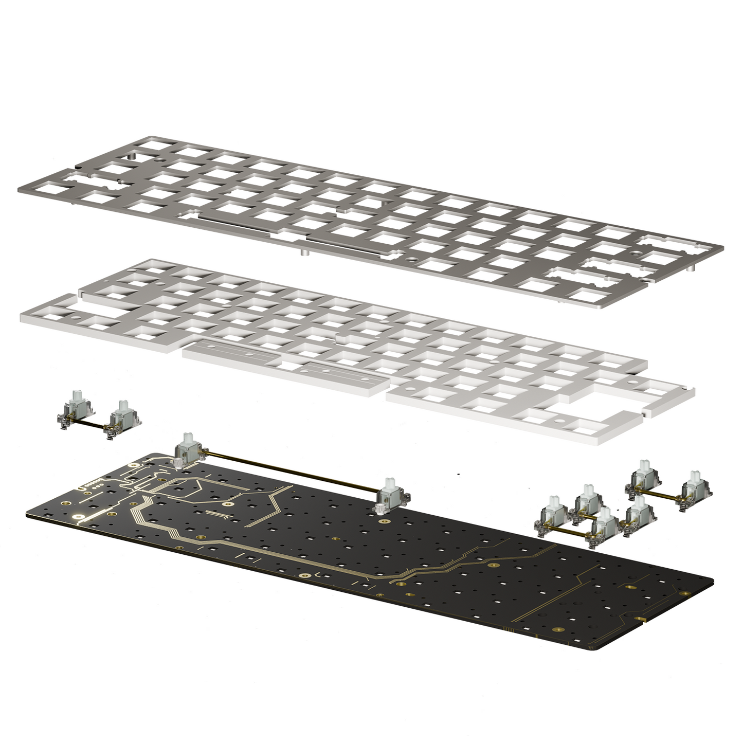 GATERON GT60 PRO magneettinen pelinäppäimistö PCB