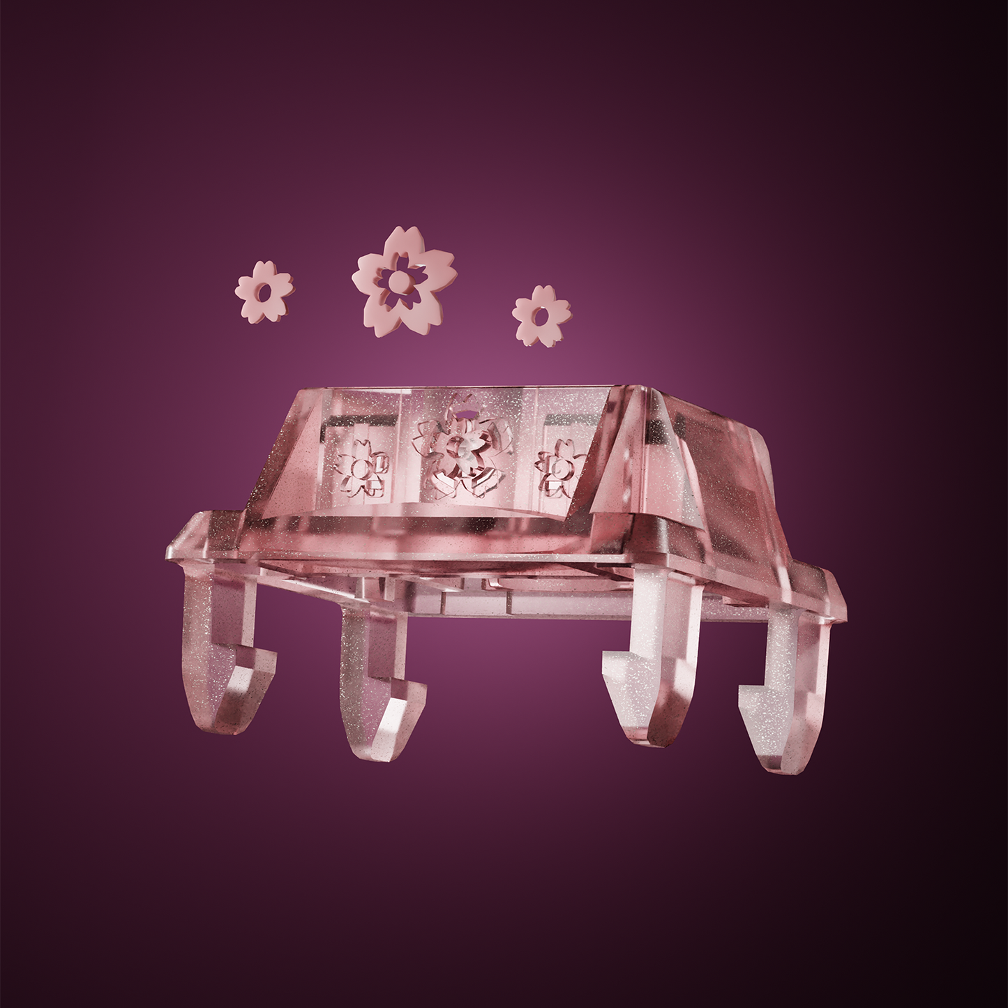 GATERON Magnetic Jade Sakura HE Switch Set