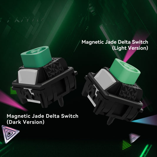 GATERON Magnetic Jade Delta Switch Set