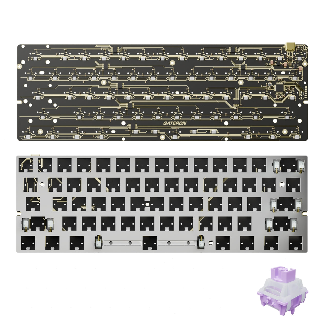 GATERON GT60 PRO 자석 게이밍 키보드 PCB