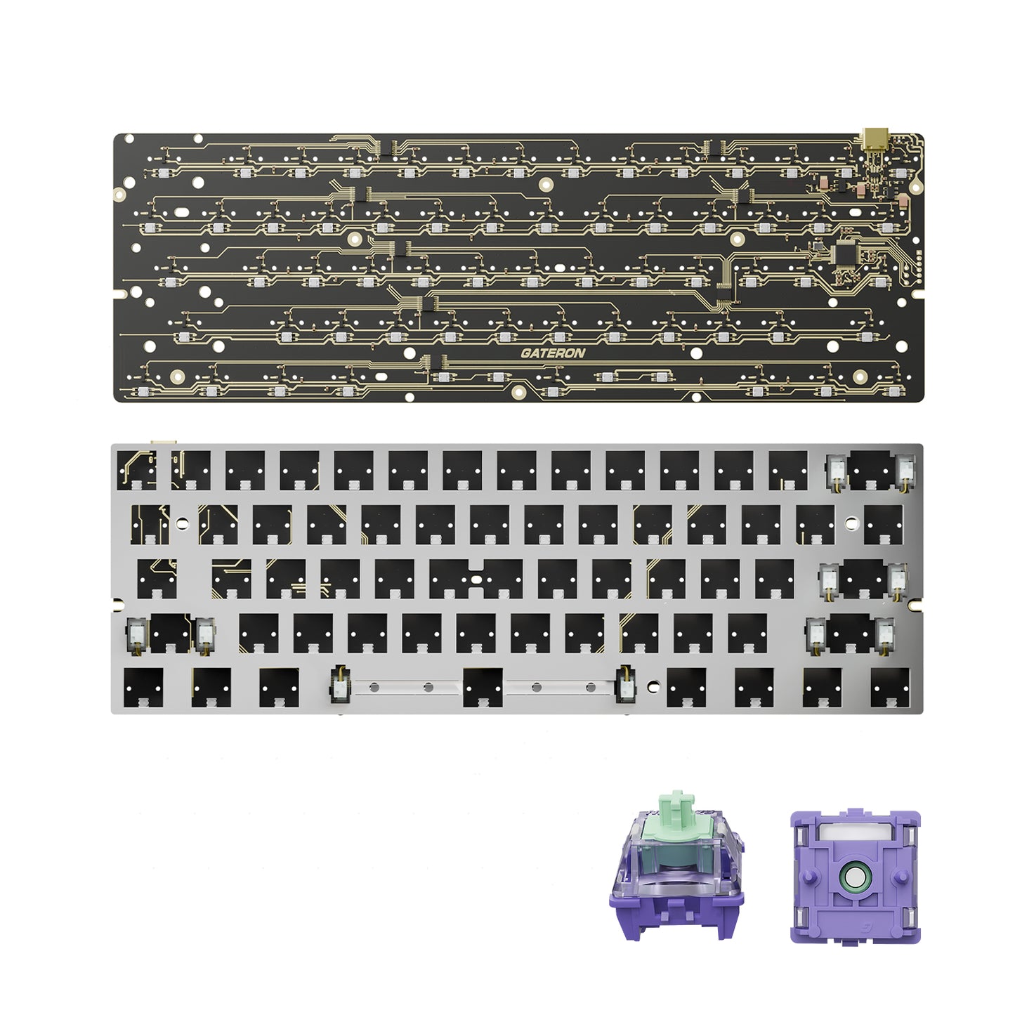 GATERON GT60 PRO magneettinen pelinäppäimistö PCB