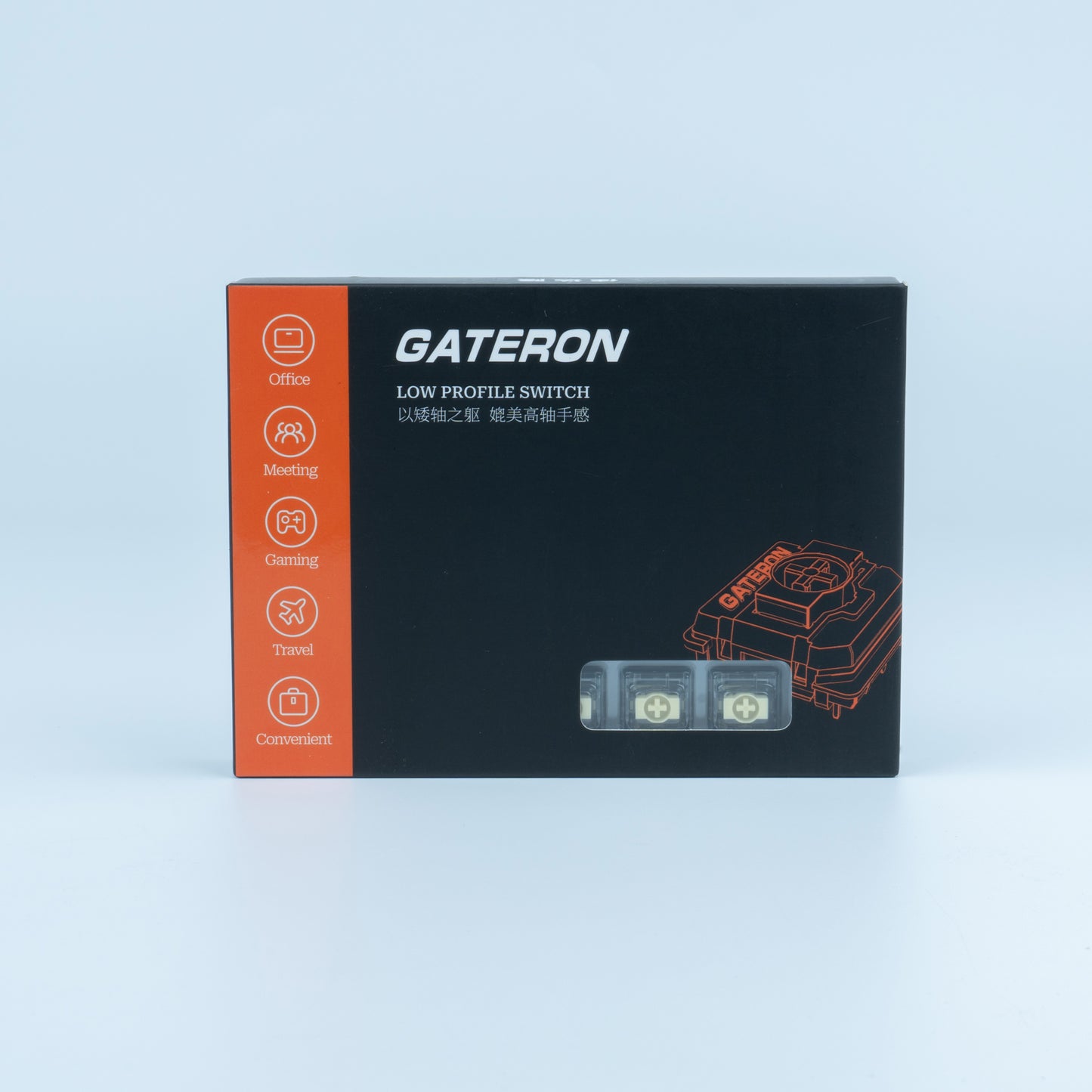 GATERON KS-33 Low Profile 2.0 Banana Switch Set