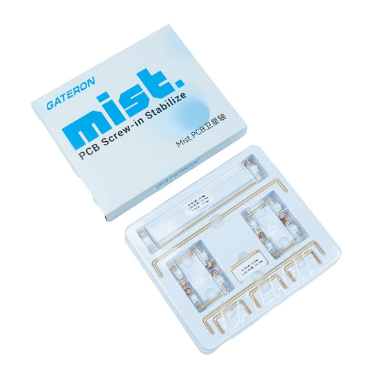 GATERON Mist Custom Gold-Plated Stabilizer