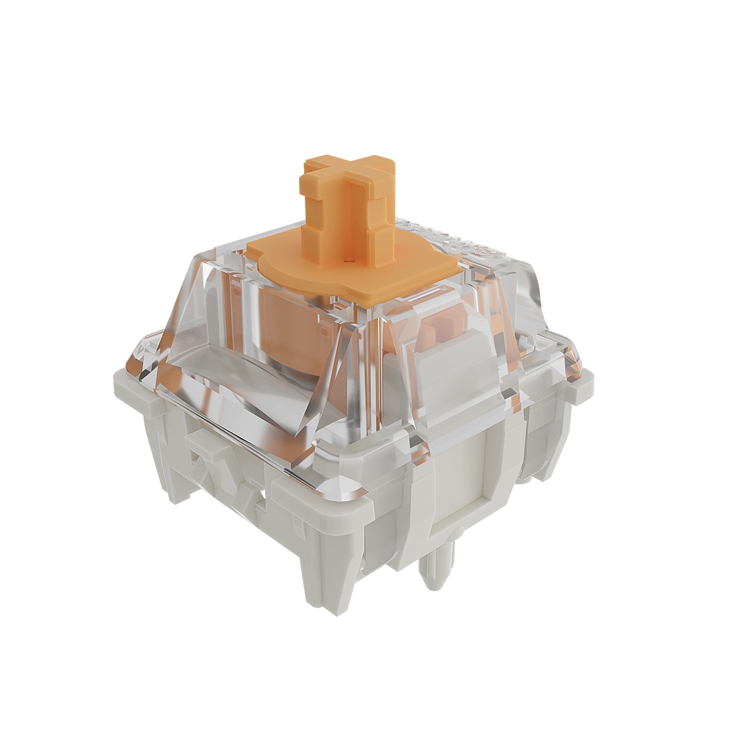 GATERON KS-20 Dual-rail Magnetic Orange HE Switch Set