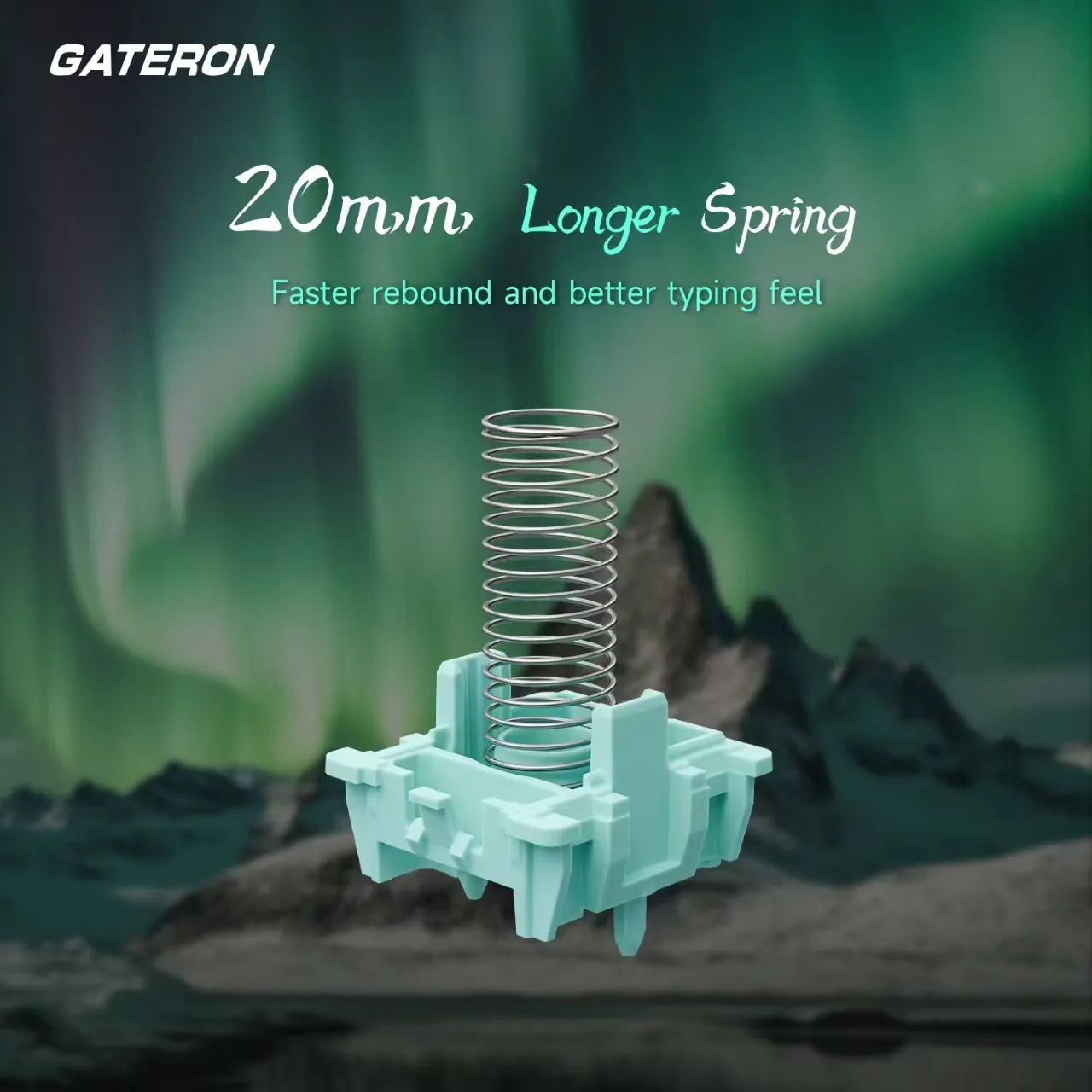 GATERON Magnetic Jade Pro Keyboard Switch Set