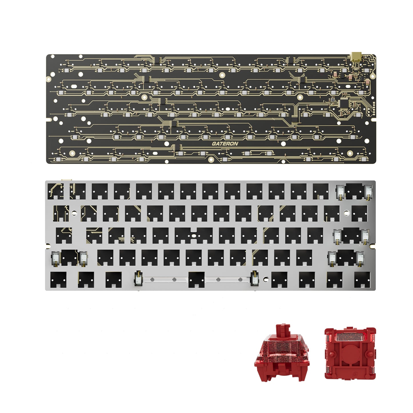 GATERON GT60 PRO magneettinen pelinäppäimistö PCB