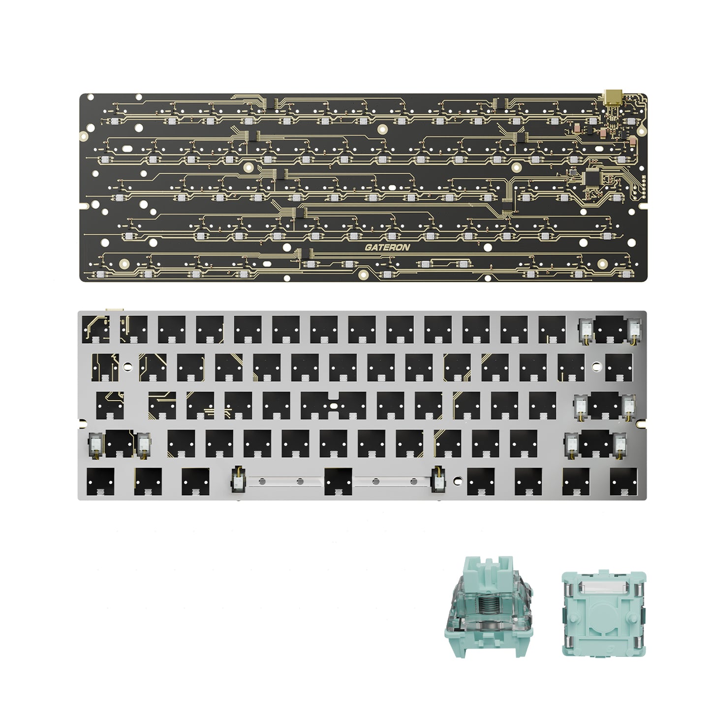 GATERON GT60 PRO magneettinen pelinäppäimistö PCB