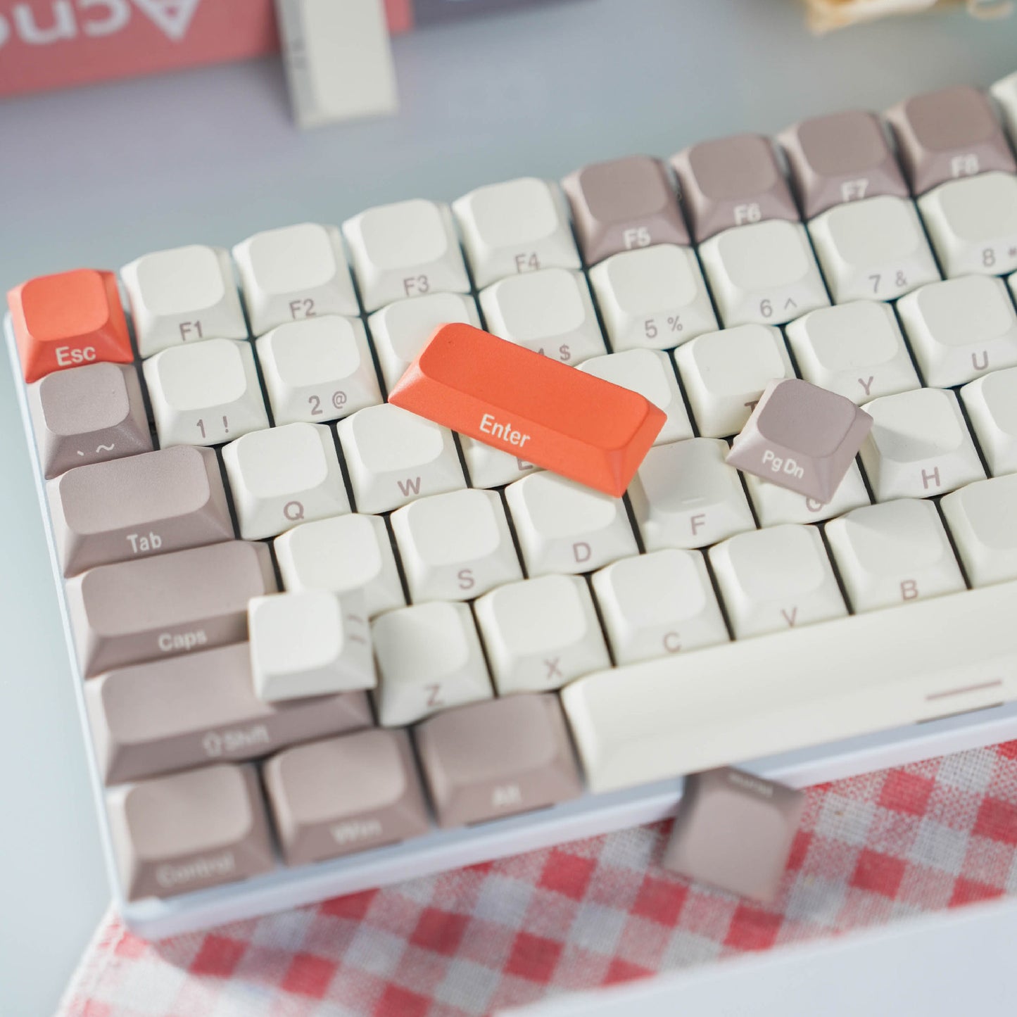 GATERON 로우 프로파일 PBT 키캡 세트 네이처 시리즈