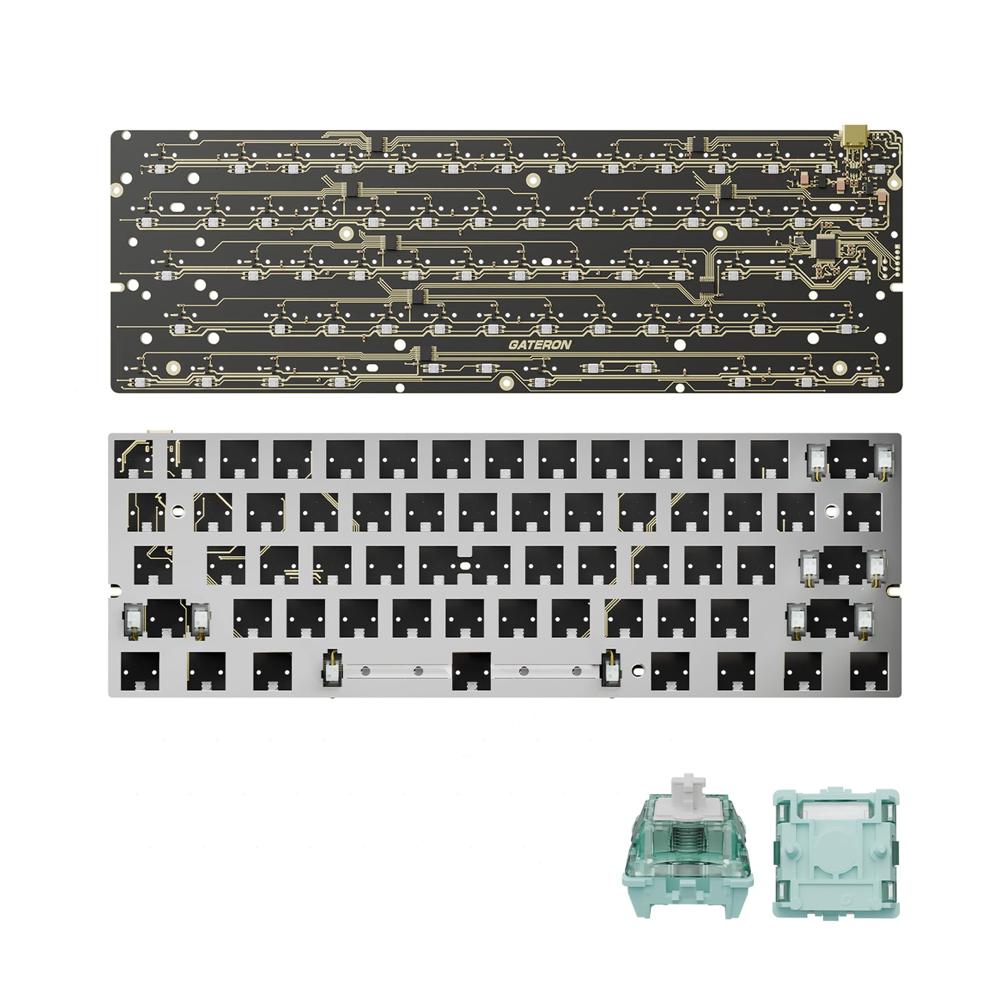 GATERON GT60 PRO magneettinen pelinäppäimistö PCB