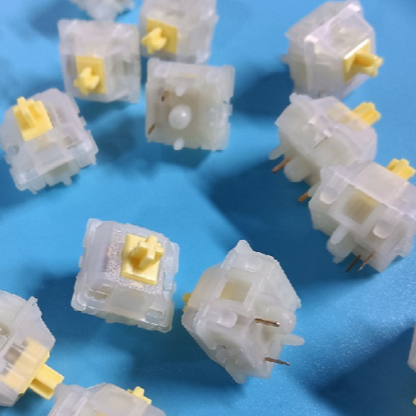 GATERON Milky Yellow Pro Switch Set Affordable Switches