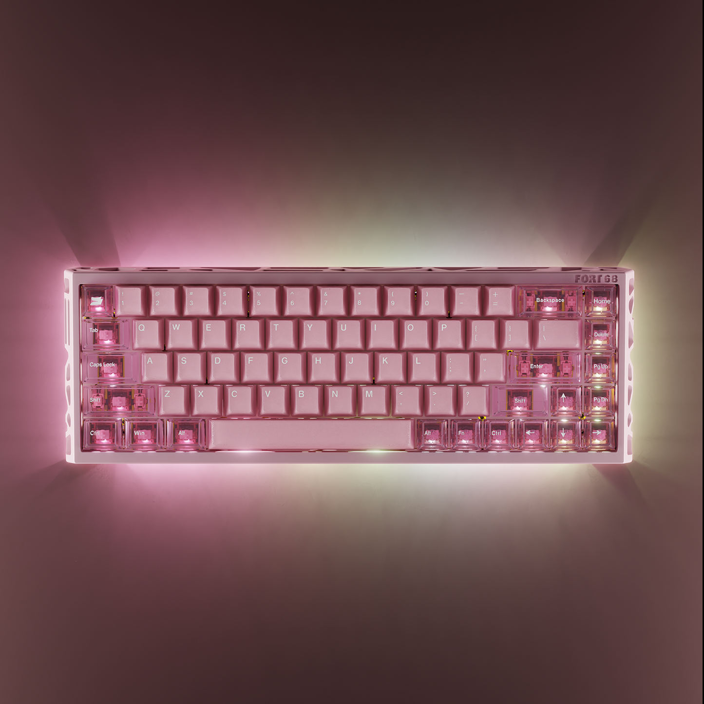 GATERON FORT 68 Sakura Collab Limited GT68 Ultra PCB Edition Set