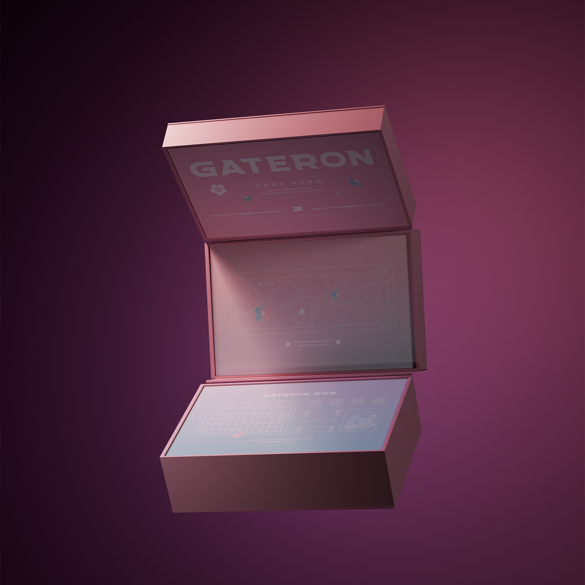 GATERON X Sikakeyb Sakura Collab Limited Edition Set – ukeebs
