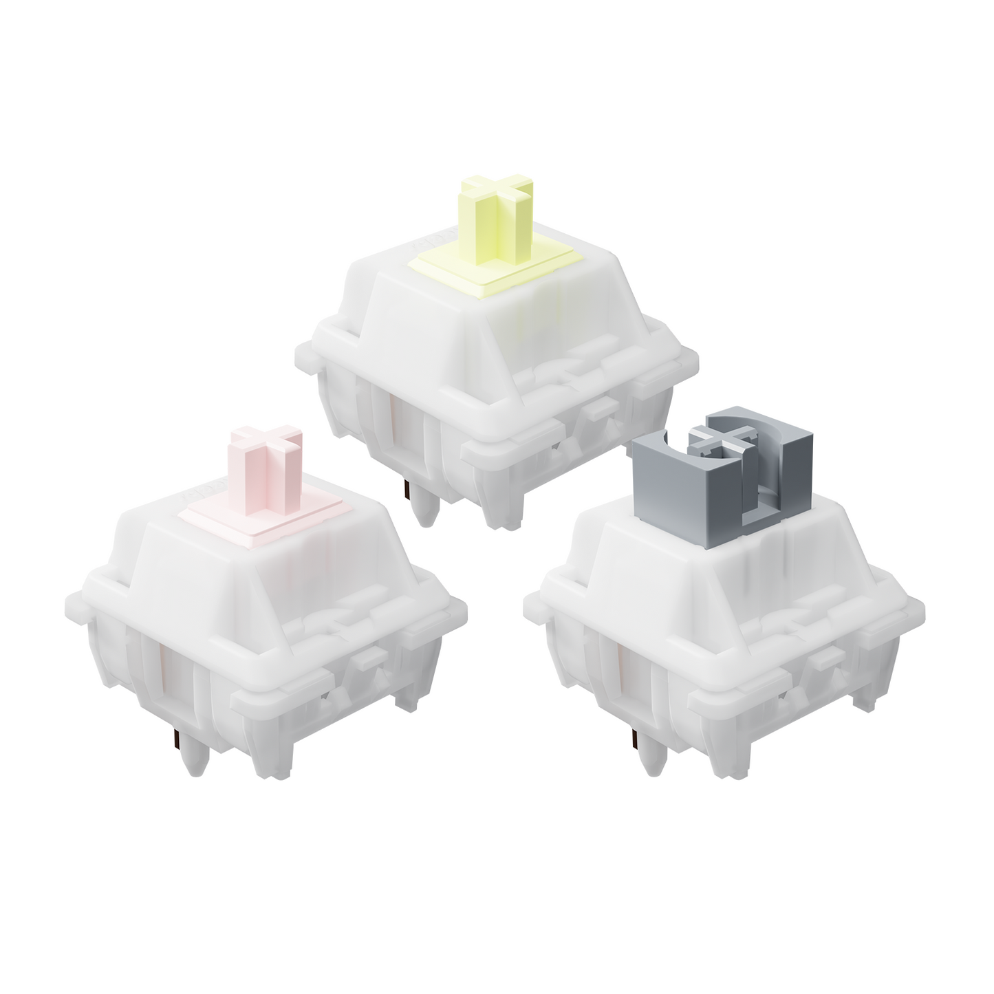 UKEEBS X GATERON Snowy Series switch Set