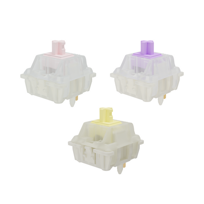 GATERON KS-3X1 Milky Pro Switches Series Set
