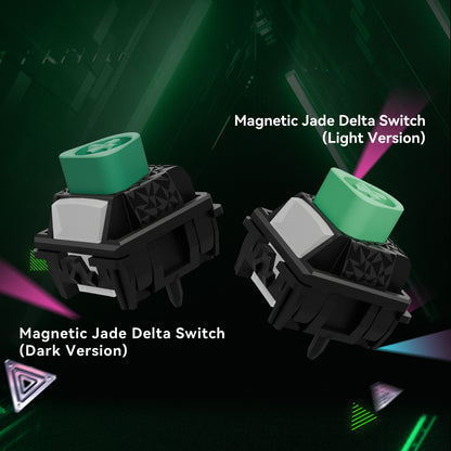 GATERON Magnetic Jade Delta Switch Set