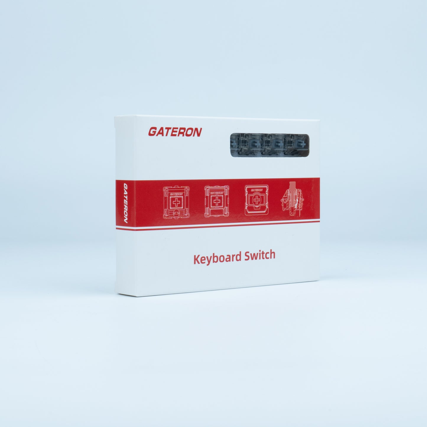GATERON Zero Degree Switch täysin hiljainen kytkinsarja
