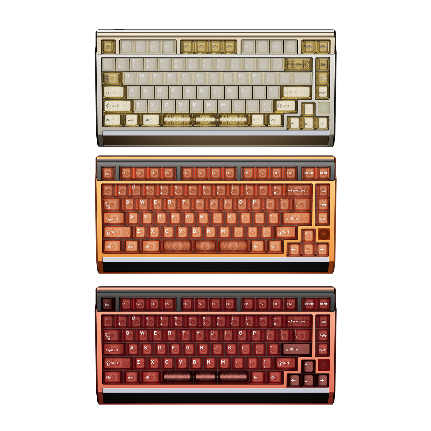 GATERON × Sikakeyb FNP75 HE Magnetic Switch Custom Gaming Keyboard