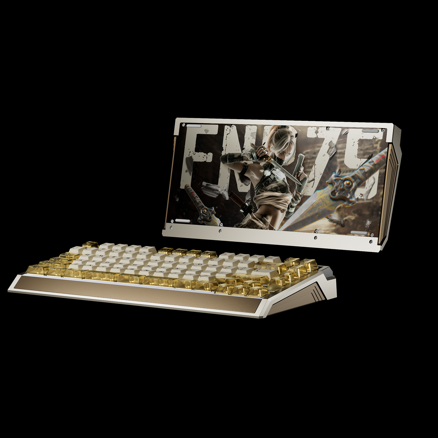 GATERON × Sikakeyb FNP75 HE Magnetic Switch Custom Gaming Keyboard