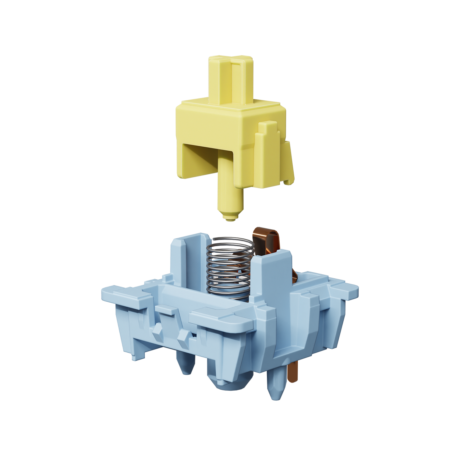 Ukeebs X GATERON  Lemon Seabreeze Switch Set