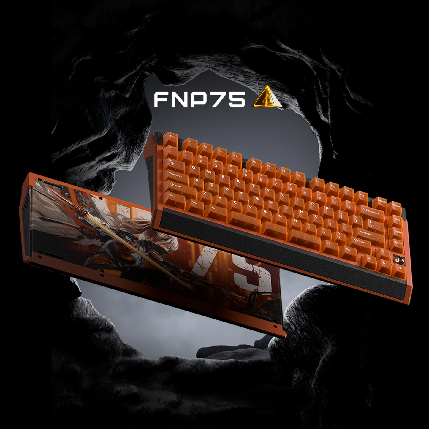 GATERON × Sikakeyb FNP75 HE Magnetic Switch Custom Gaming Keyboard