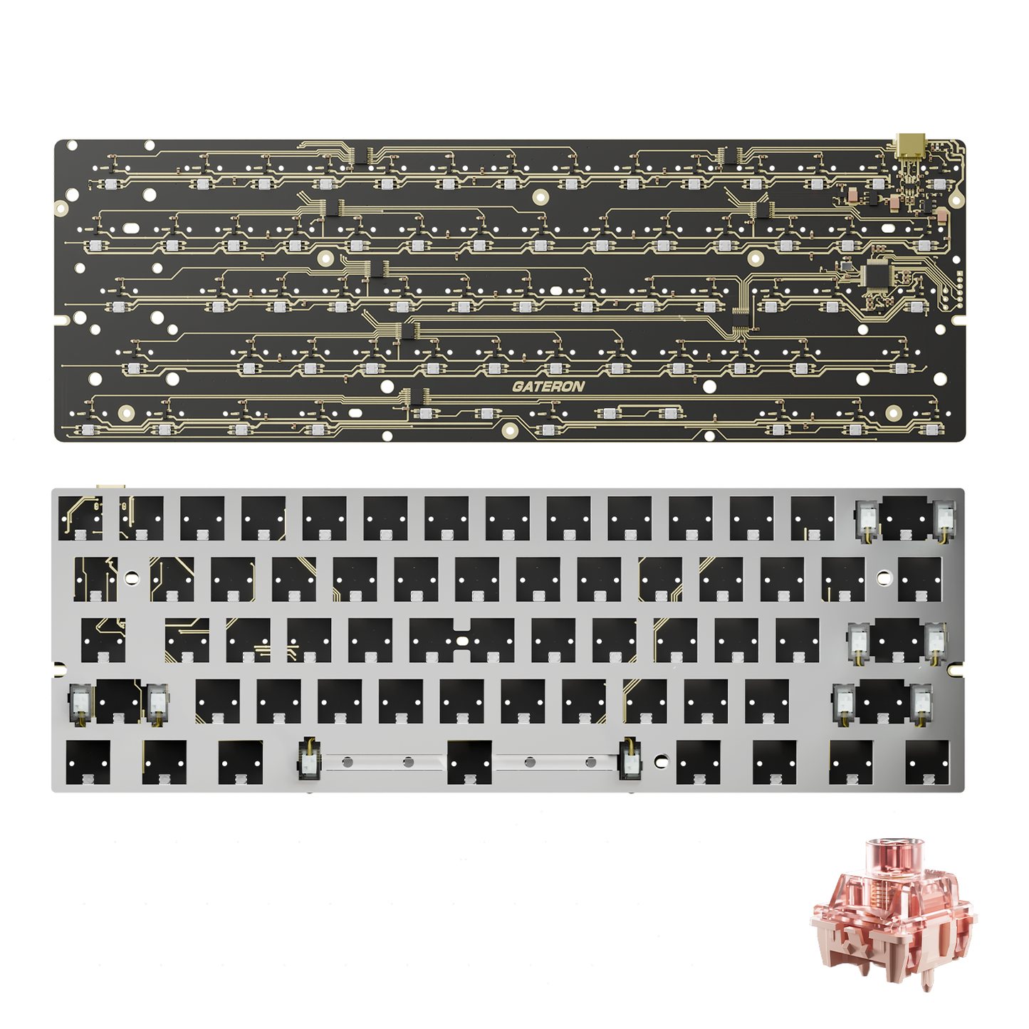 GATERON GT60 PRO 자석 게이밍 키보드 PCB