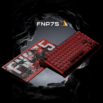 GATERON × Sikakeyb FNP75 HE Magnetic Switch Custom Gaming Keyboard