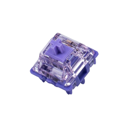 Gateron Purple Crystal switch Set