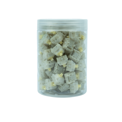 UKEEBS X GATERON Milky yellow magnetic HE switch Set