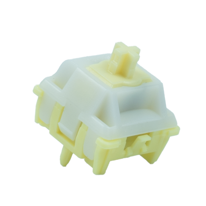 UKEEBS X GATERON Snowy yellow magnetic HE switch Set