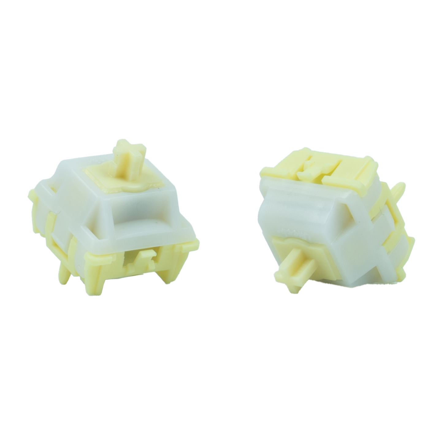 UKEEBS X GATERON Snowy yellow magnetic HE switch Set
