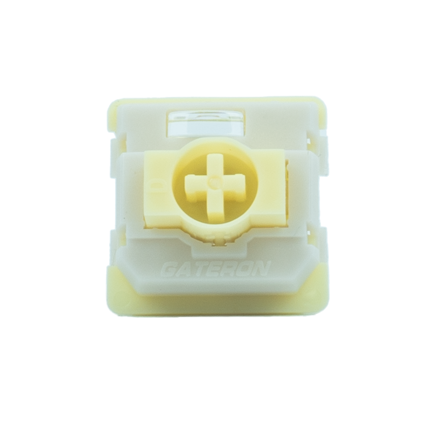 GATERON KS-33 Low Profile Banana Chocolate Heavy Tactile Switch Set