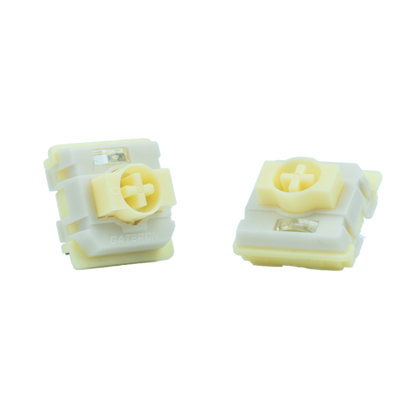 GATERON KS-33 Low Profile Banana Chocolate Heavy Tactile Switch Set