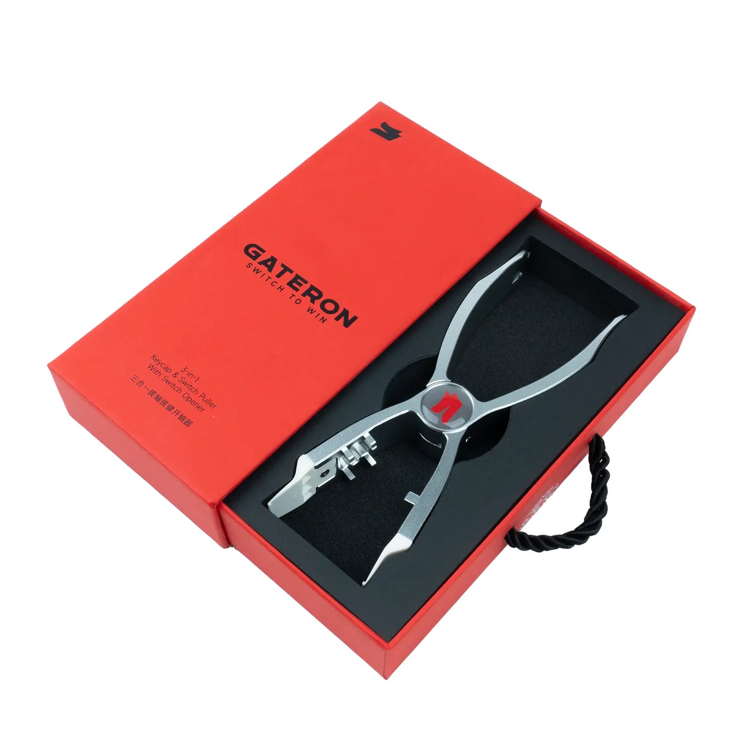 GATERON 3-in-1 Customization Tool - Keycap Puller, Switch Puller & Opener