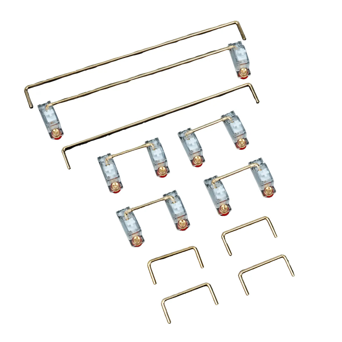 GATERON Mist Custom Gold-Plated Stabilizer