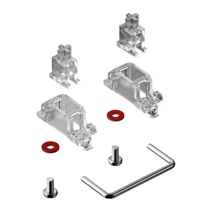 GATERON PC Screw In Crystal Stabilizer Set