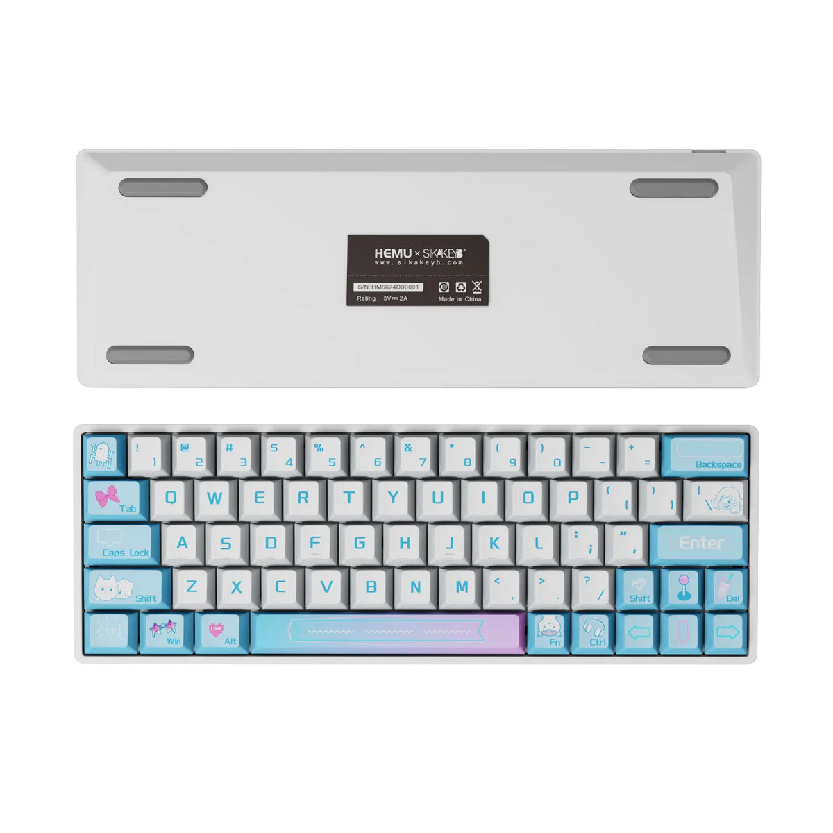Sikakeyb Castle HM66 HE Custom Keyboard Maestro – ukeebs