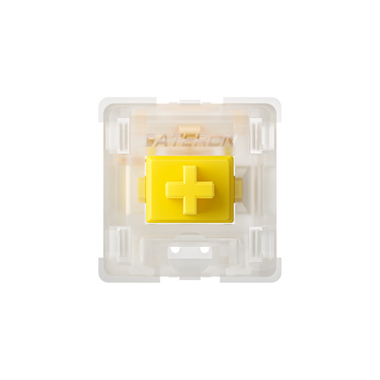 GATERON Milky Yellow Pro Switch Set Affordable Switches