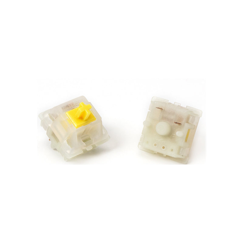 GATERON Milky Yellow Pro Switch Set Affordable Switches