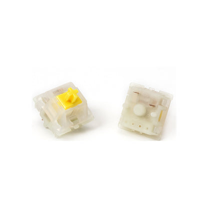 GATERON Milky Yellow Pro Switch Set Affordable Switches