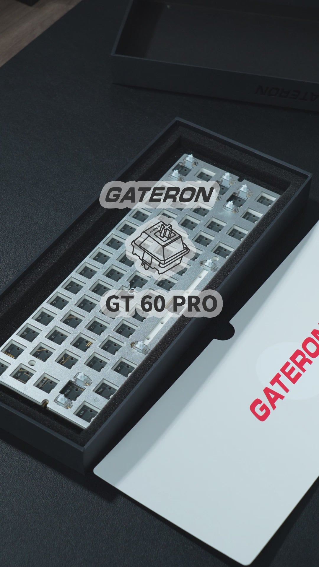 GATERON GT60 PRO × Holy 60 組み立て済み Gateron GT60 Pro - Hall effect PCB - us.MaxGaming.com